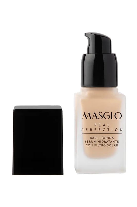 BASE LIQUIDA SERUM HIDRATANTE CON FILTRO SOLAR MASGLO