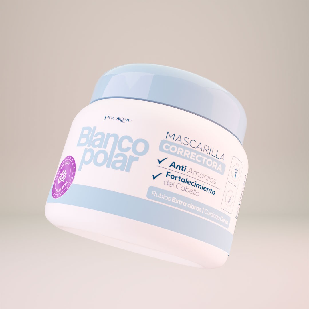 MASCARILLA CORRECTORA BLANCO POLAR PROKPILL X350