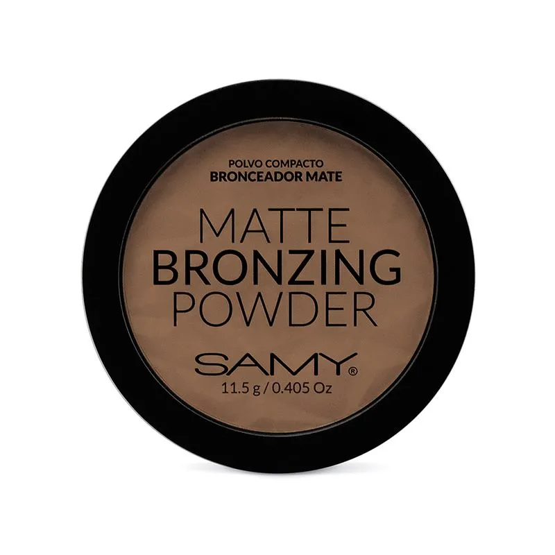POLVO COMPACTO BRONCEADOR MATE SAMY