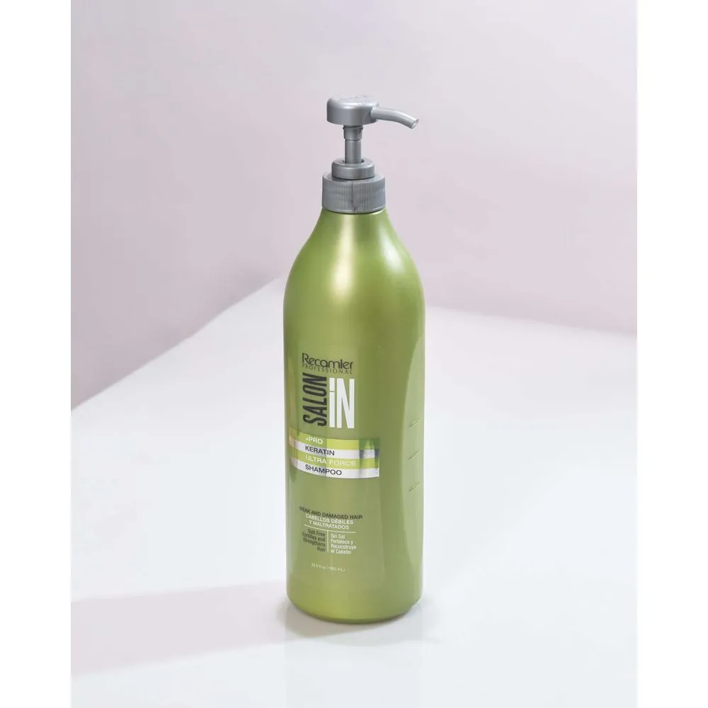 SHAMPOO KERATIN ULTRA FORCE SALON IN 1000 ML – COSMETICUCUTA