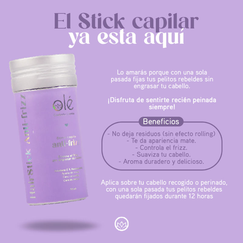 STICK CAPILAR CERA EN BARRA FIJADORA OLE