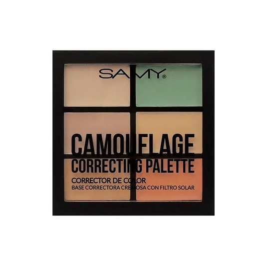 PALETA DE CORRECTORES DE COLOR Y CONTORNOS MEDIUM DARK SAMY