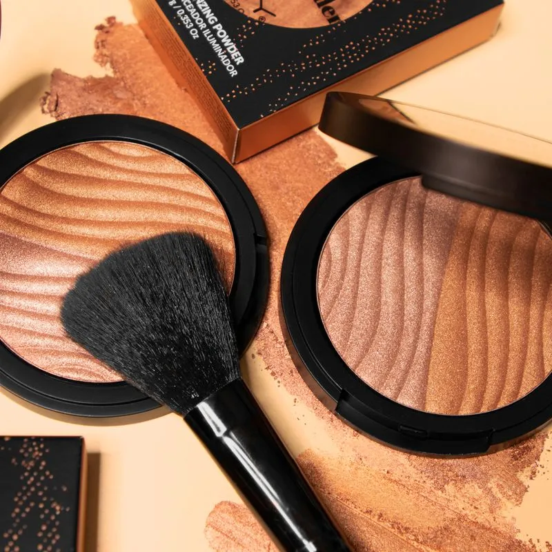 POLVO COMPACTO BRONCEADOR ILUMINADOR SAMY