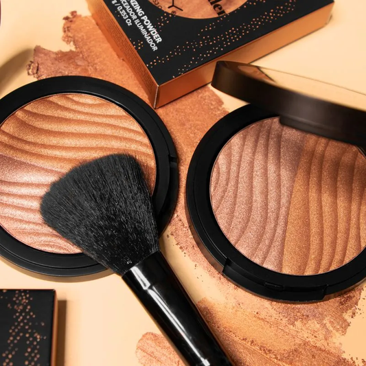 POLVO COMPACTO BRONCEADOR ILUMINADOR SAMY