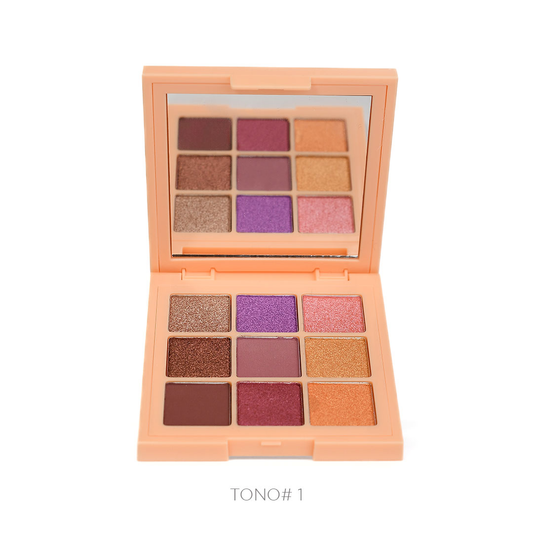 PALETA DE SOMBRAS RADIANT X 9 DOLCE BELLA