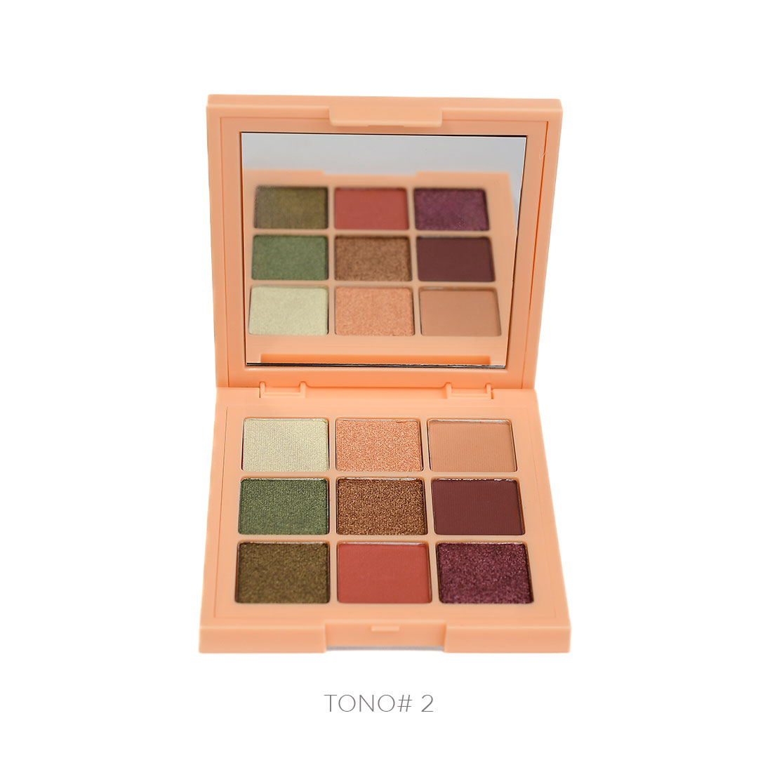 PALETA DE SOMBRAS RADIANT X 9 DOLCE BELLA