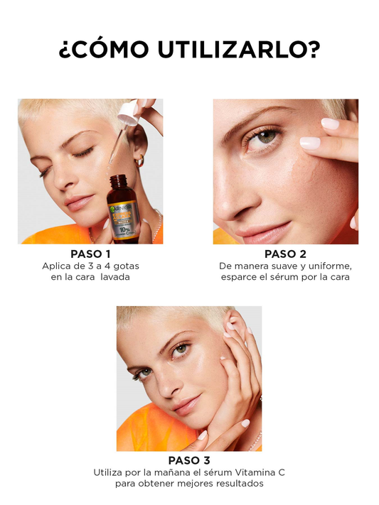 SERUM NOCHE ANTI-MANCHAS VITAMIINA C 10% GARNIER