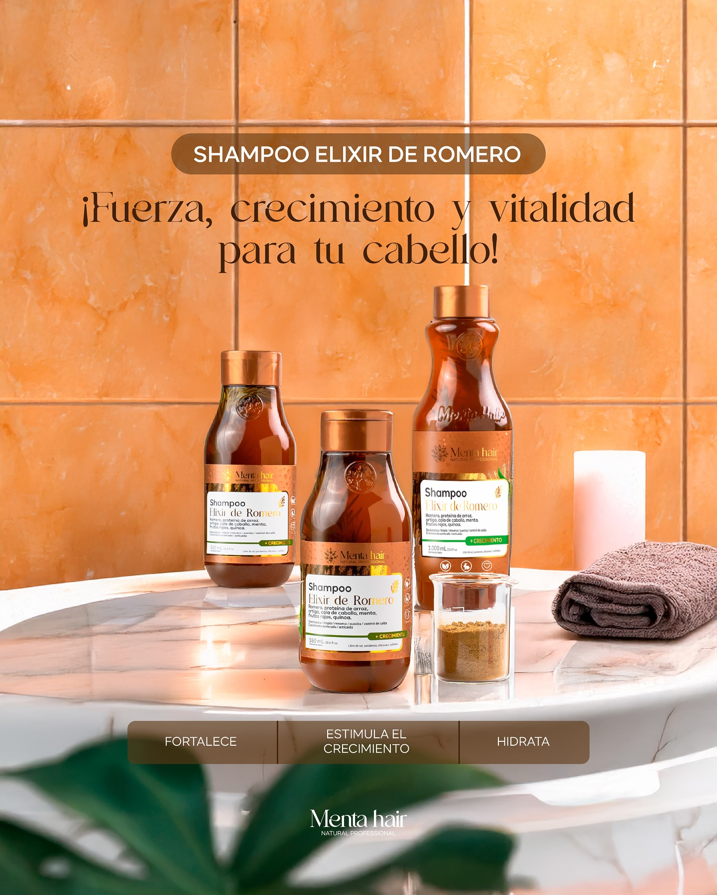 SHAMPO ELIXIR ROMERO MENTA HARI