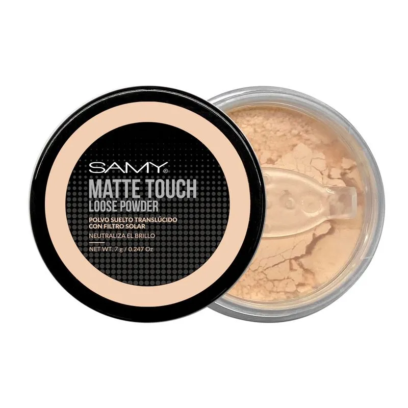 POLVO SUELTO TRANSLUCIDO MATTE TOUCH SAMY