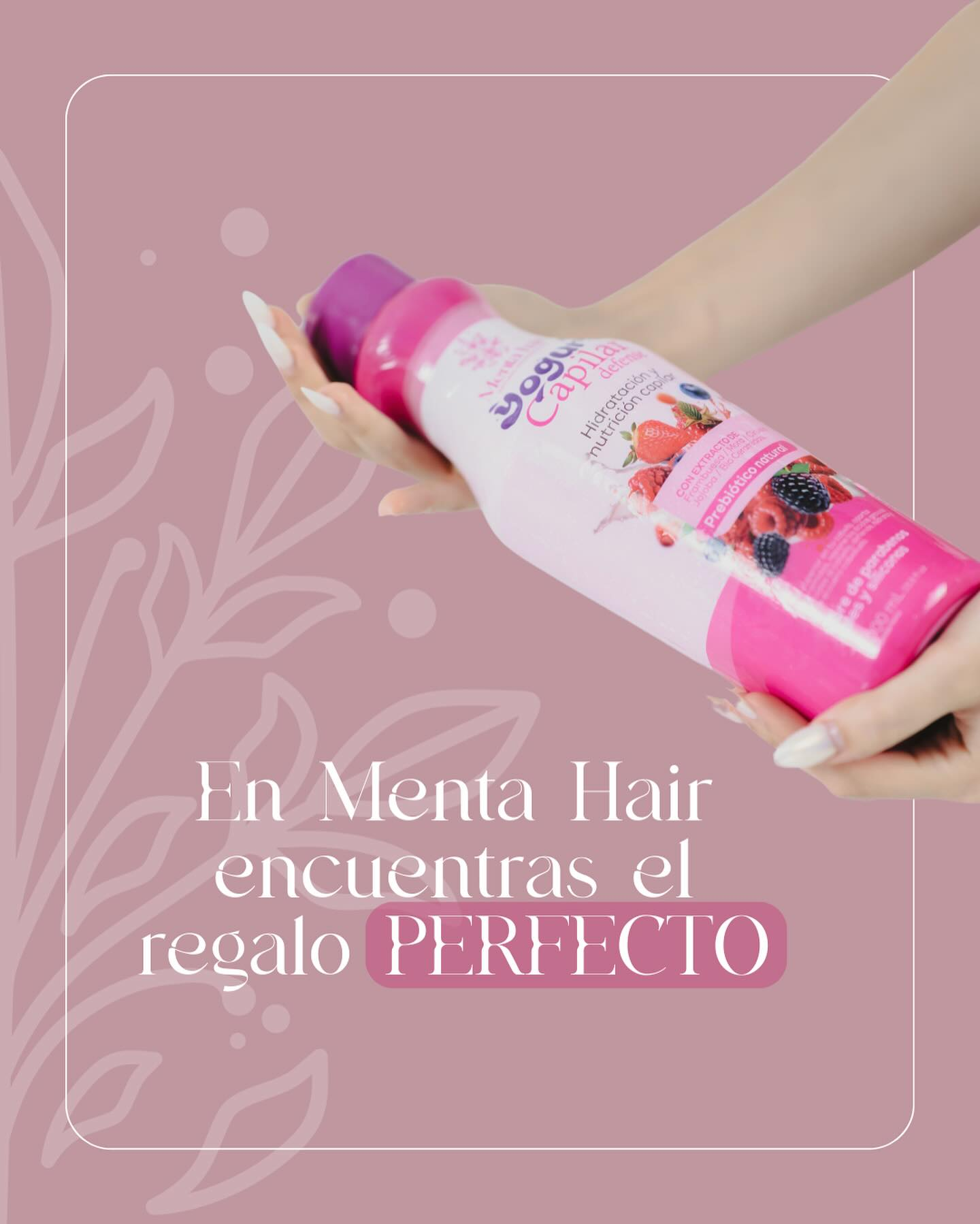 TRATAMIENTO DE YOGURT CAPILAR MENTA HAIR X1000