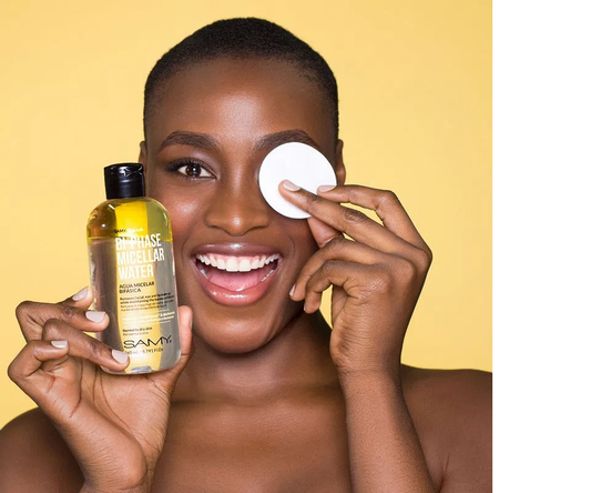 AGUA MICELAR BIFÁSICA x 260 mL SAMY