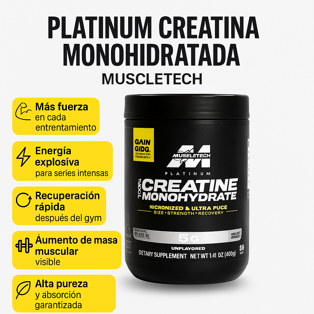 CREATINA MUSCLE TECH PLATINUM