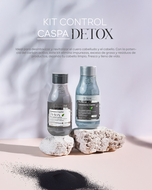 KIT CONTROL CASPA DETOX MENTA HAIR