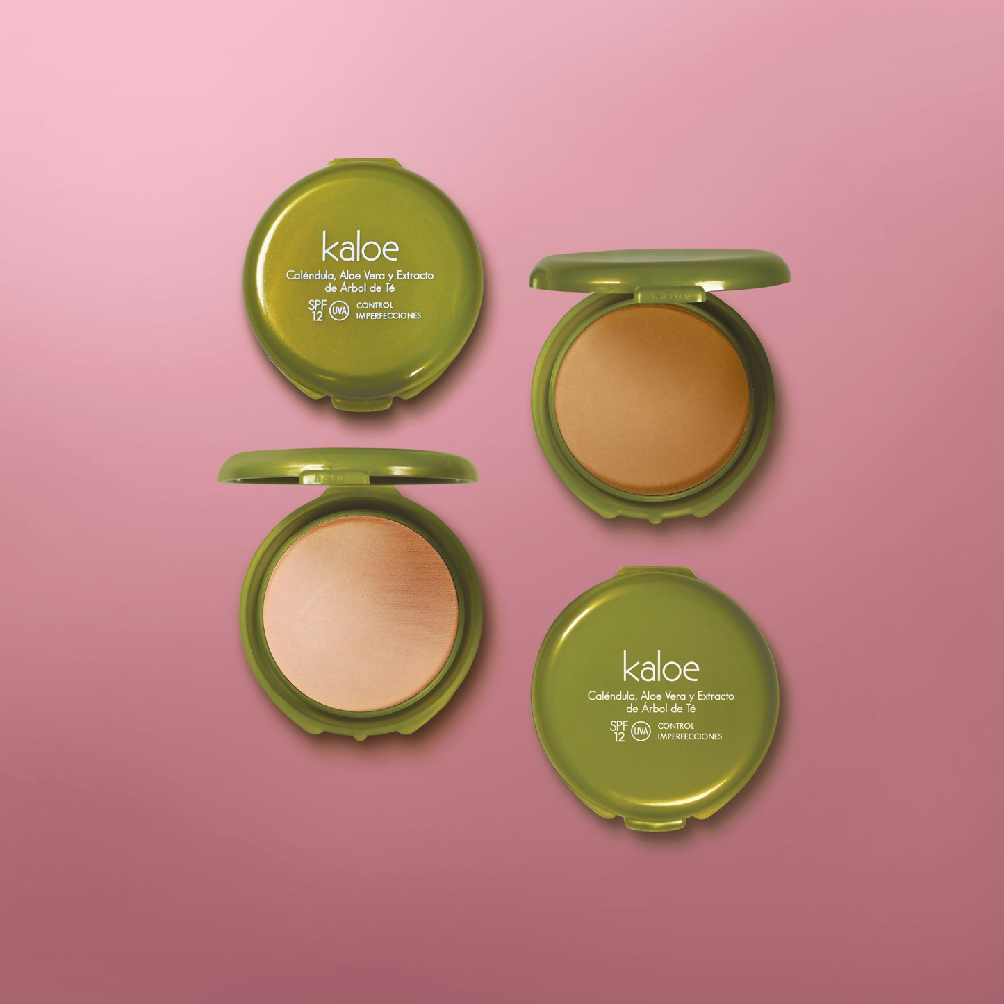 POLVO COMPACTO CONTROL IMPERFECCIONES KALOE