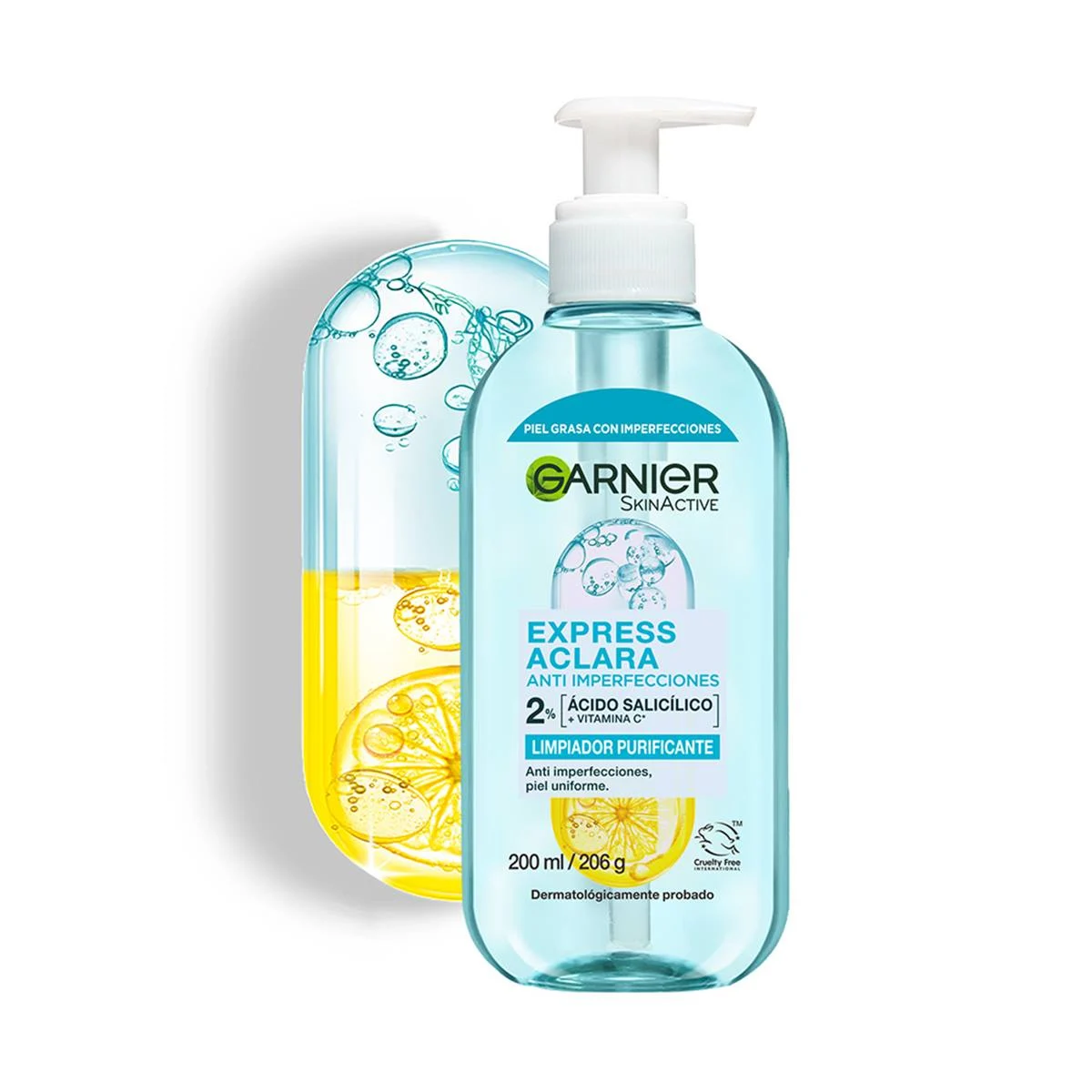 GEL LIMPIADOR FACIAL GARNIER X200