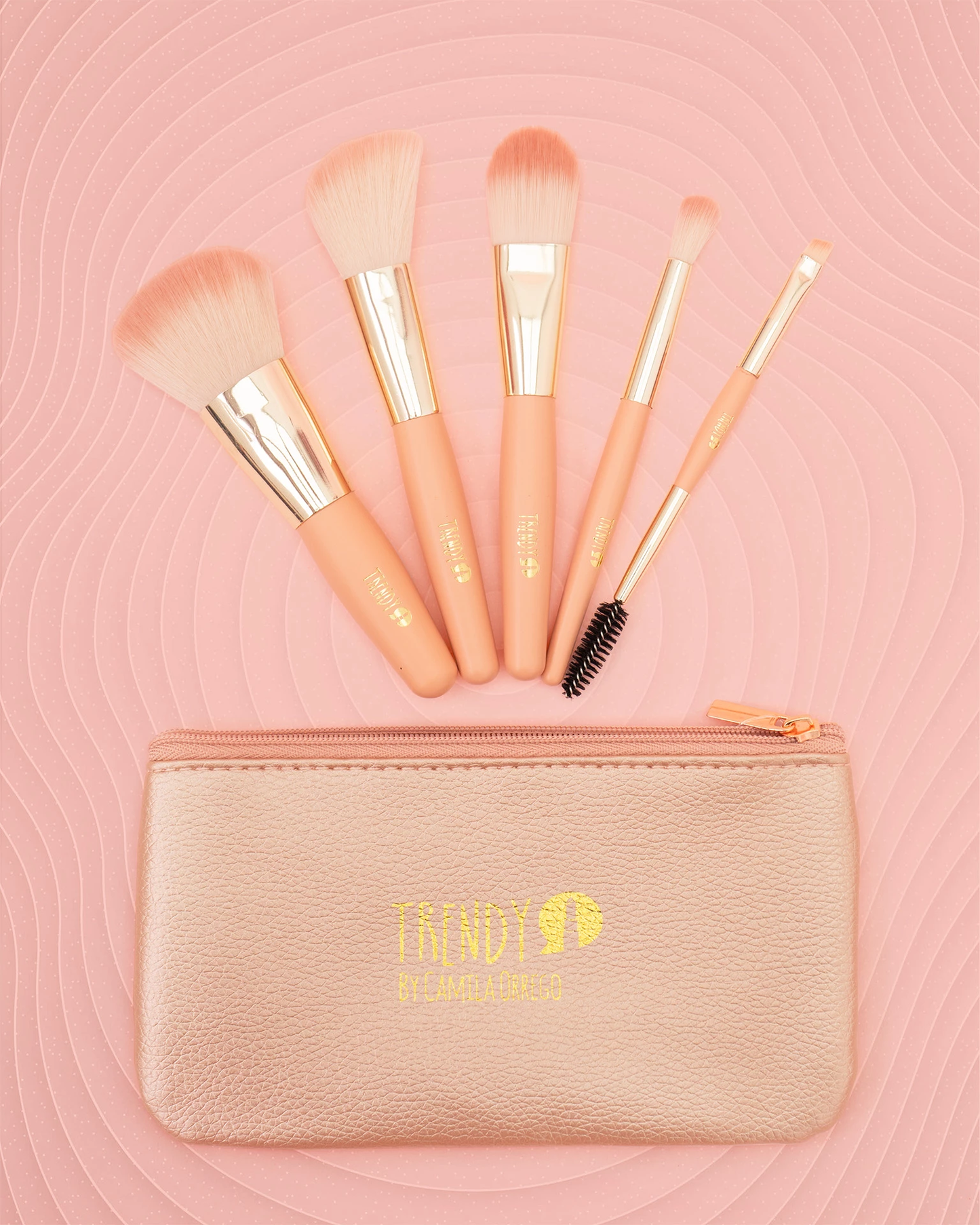 KIT BROCHAS ORO ROSA MINI