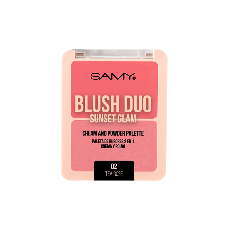RUBOR 2 EN 1 SUNSET GLAM SAMY