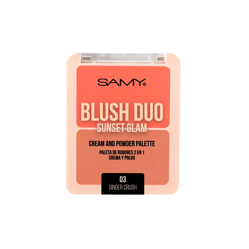 RUBOR 2 EN 1 SUNSET GLAM SAMY