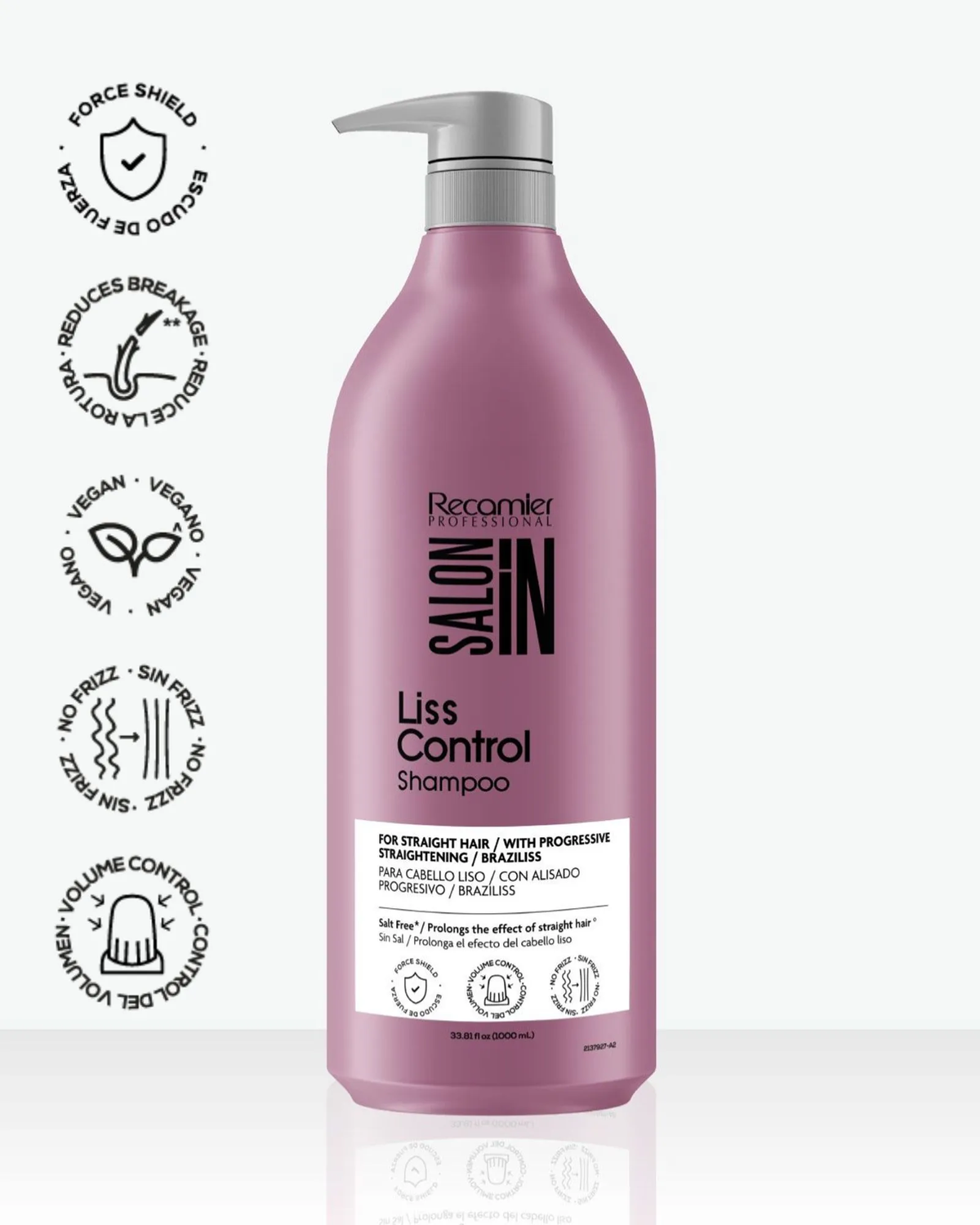 SHAMPO LISS CONTROL RECAMIER X1000