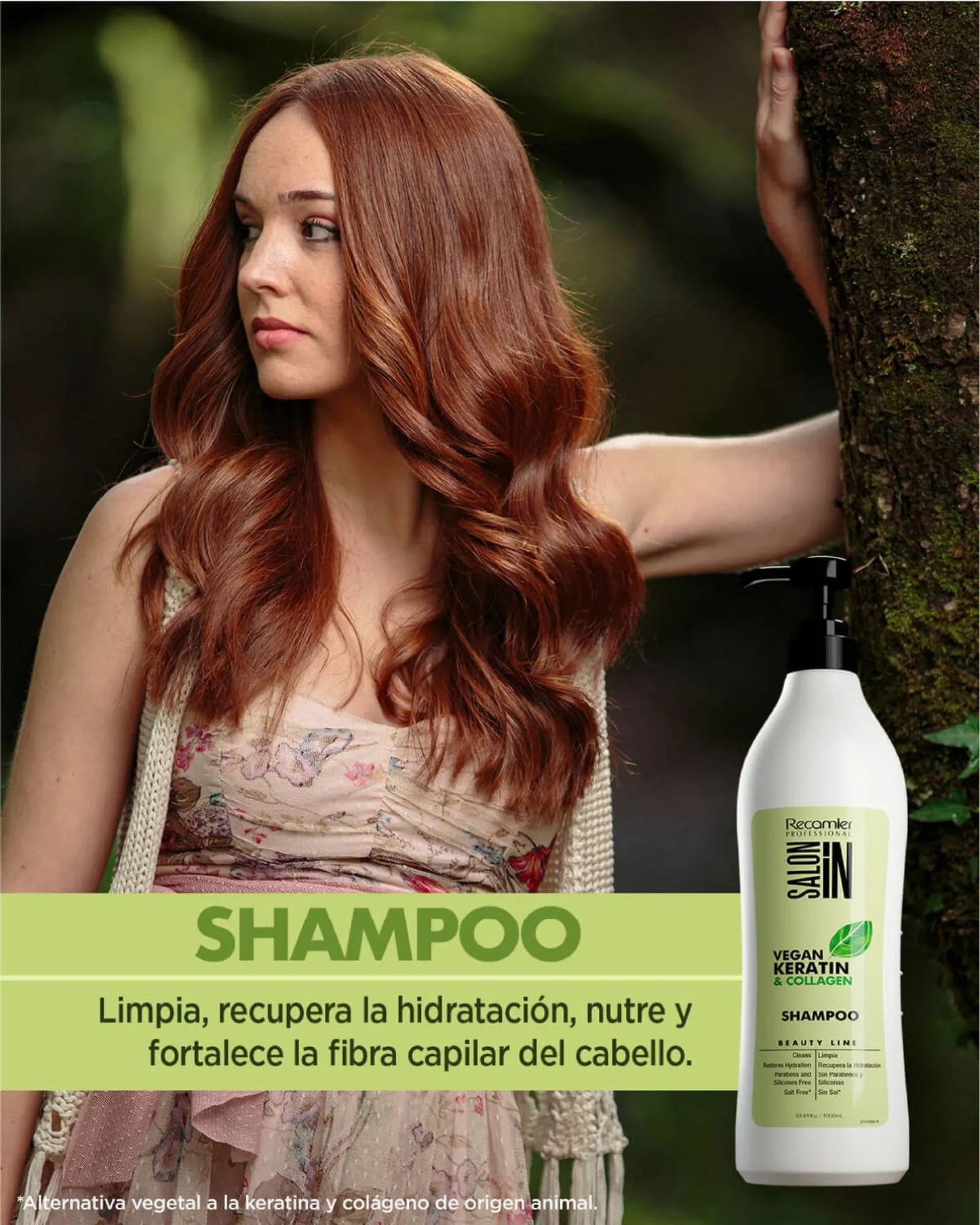 SHAMPO VEGAN RECAMIER X1000