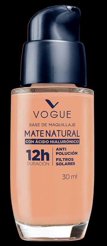 BASE LIQUIDA MATE NATURAL VOGUE