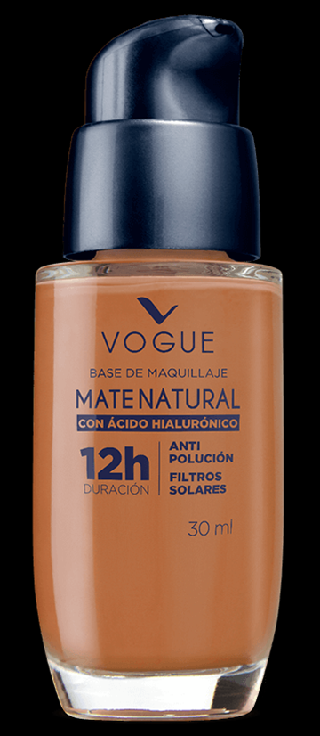 BASE LIQUIDA MATE NATURAL VOGUE