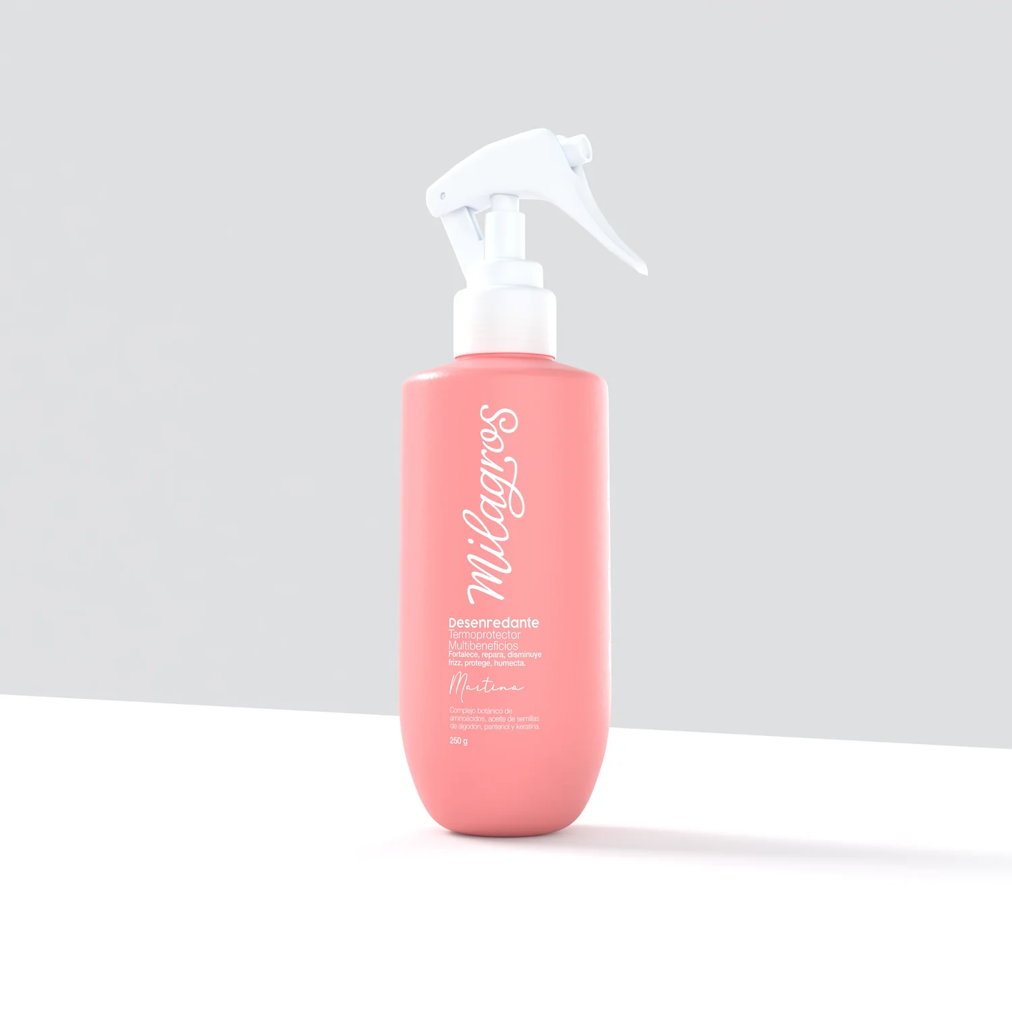 DESENREDANTE TERMOPROTECTOR MILAGROS ROSADO X250