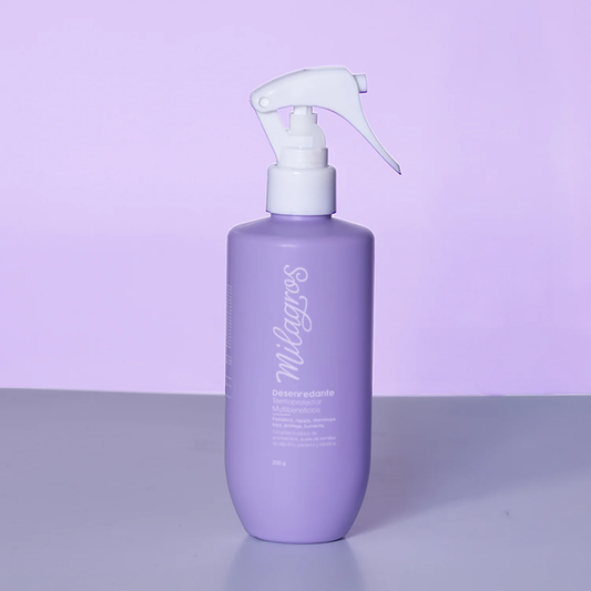 DESENREDANTE TERMOPROTECTOR MILAGROS MORADO X250