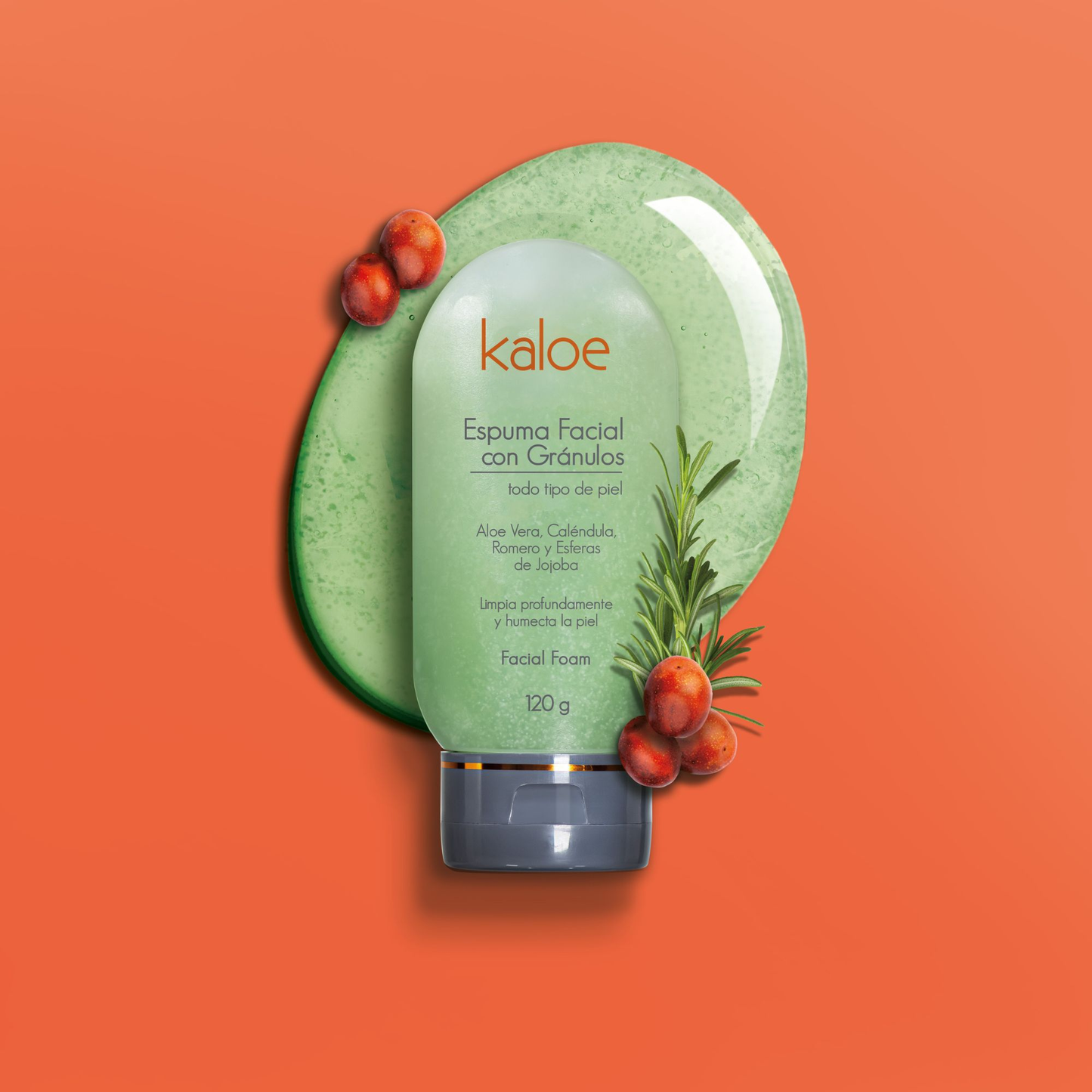 GEL LIMPIADOR CON GRANULOS KALOE