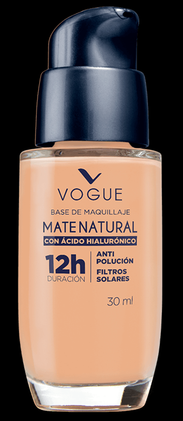 BASE LIQUIDA MATE NATURAL VOGUE