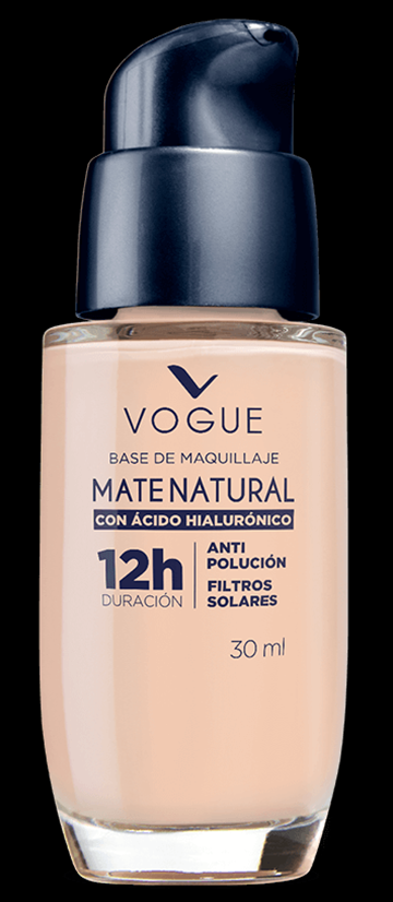 BASE LIQUIDA MATE NATURAL VOGUE