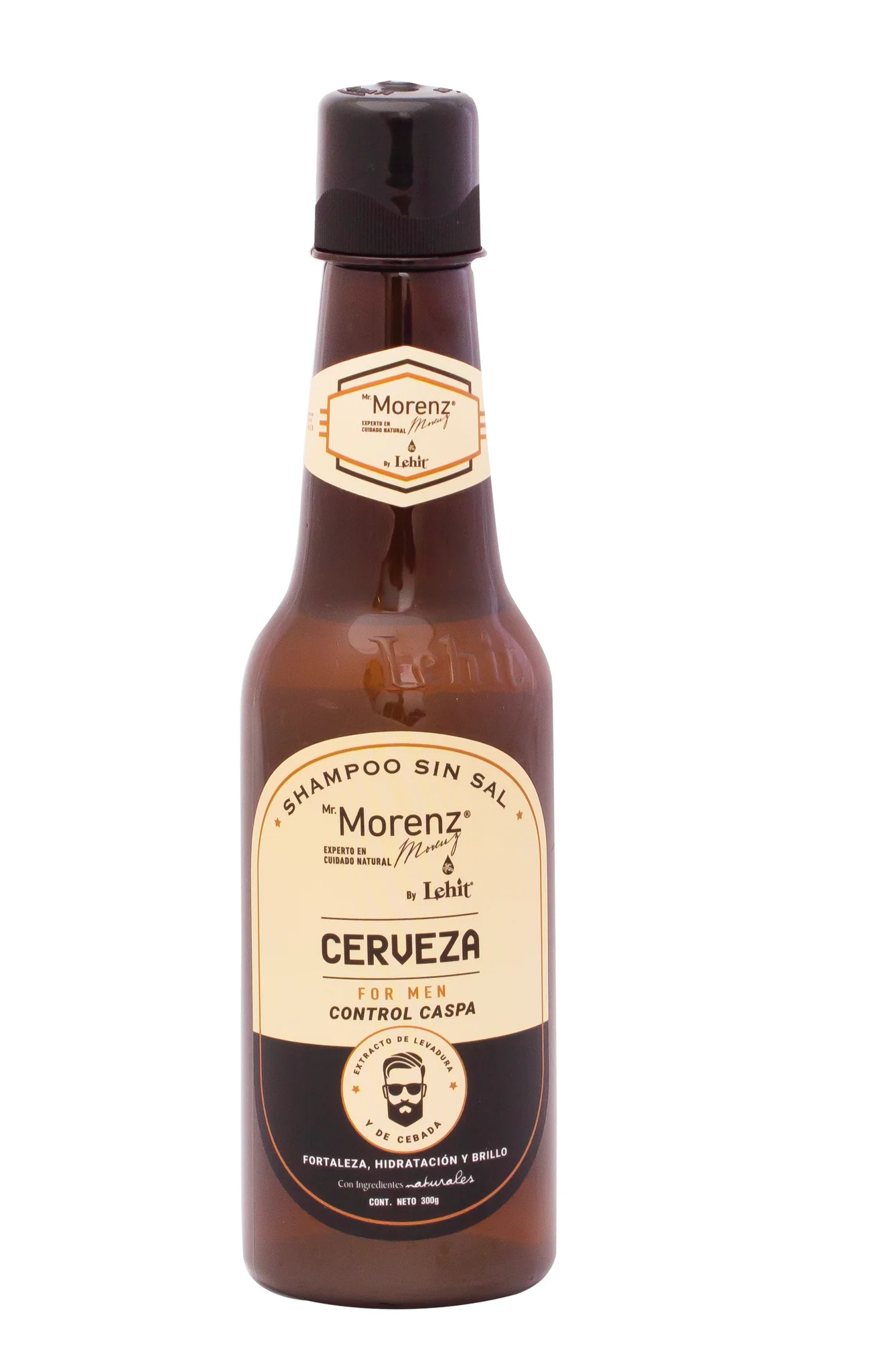 SHAMPO CERVEZA MR MORENZ CONTROL CASPA LEHIT X300