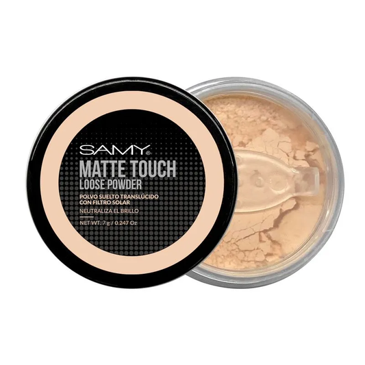 POLVO SUELTO TRANSLUCIDO MATTE TOUCH SAMY