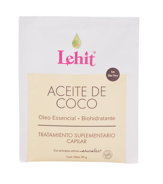 TRATAMIENTO ACEITE DE COCO LEHIT X30