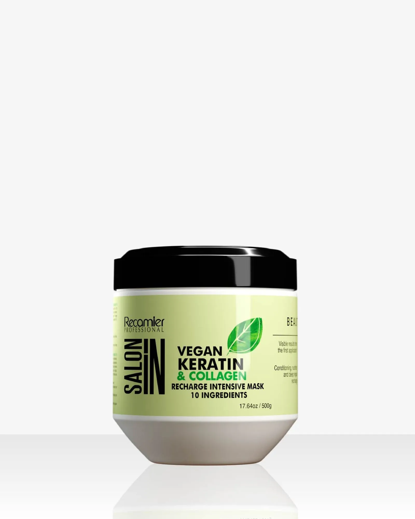 RECHARGE INTENSIVO VEGAN KERATINa COLAGENO RECAMIER 500 GR