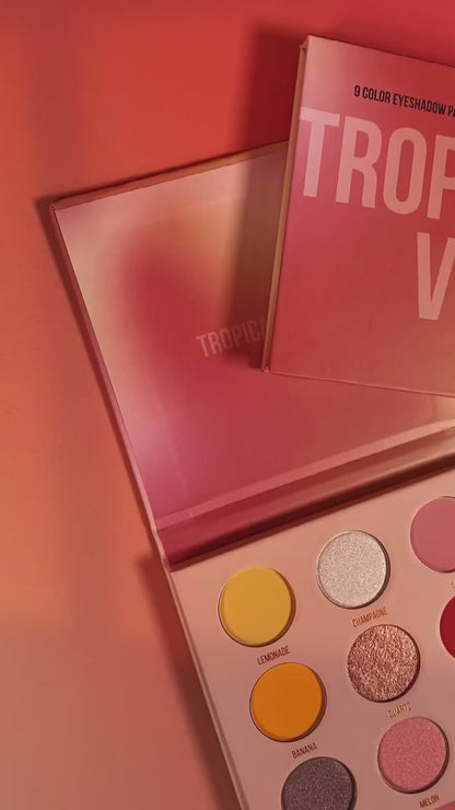 PALETA SOMBRAS COMPACTA SAMY X9 TONOS
