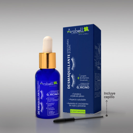 ACEITE DESMAQUILLANTE CEJAS-PESTAÑAS AROBELL X30ML