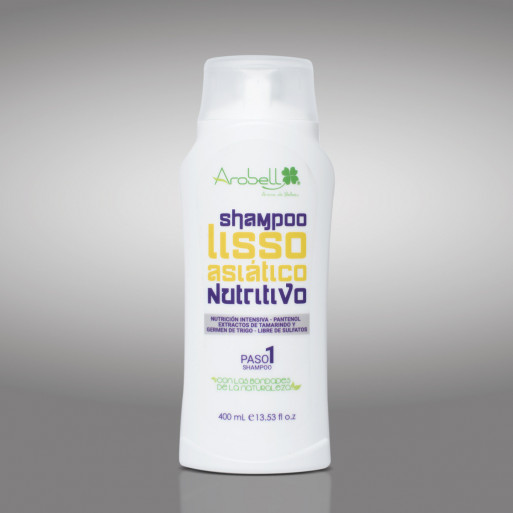 SHAMPOO LISSO ASIATICO AROBELL X 400 ML