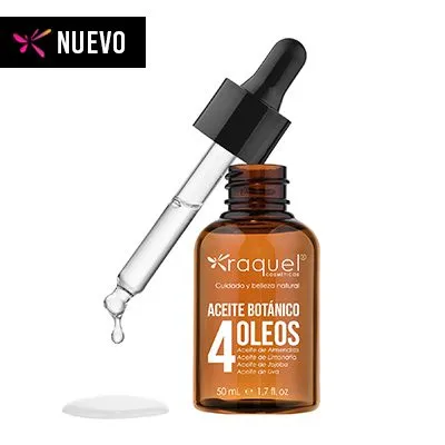 ACEITE BOTANICO 4 OLEOS DESMAQUILLADOR RAQUEL