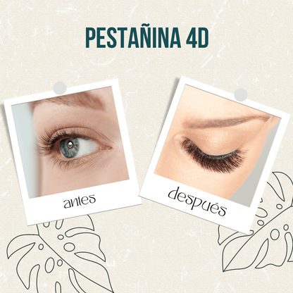 PESTAÑINA VOLUMEN 4D RAQUEL