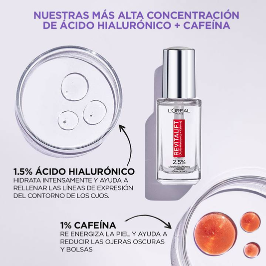 SERUM ACIDO HIALURONICO CONTORNO OJOS LOREAL