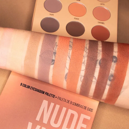 PALETA SOMBRAS COMPACTA SAMY X9 TONOS